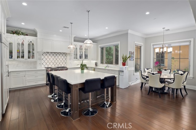 Kitchen and dining nook