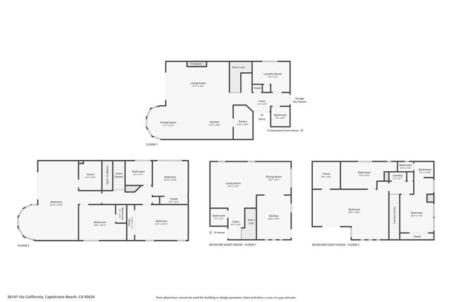 Detail Gallery Image 1 of 74 For 26141 via California, Dana Point,  CA 92624 - 5 Beds | 5/1 Baths