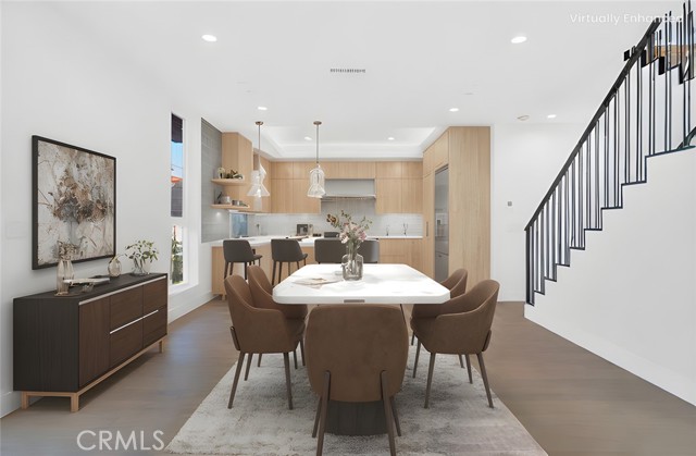 Dining Area-Virtually Staged