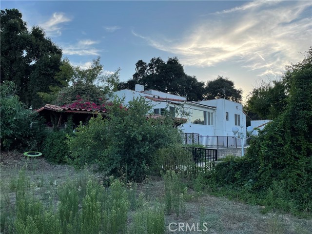 Rear of home