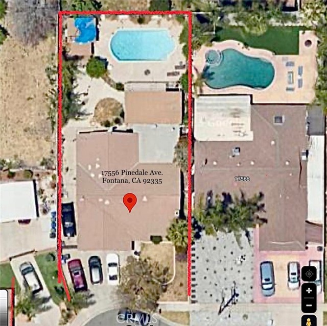 Satellite View of the Home