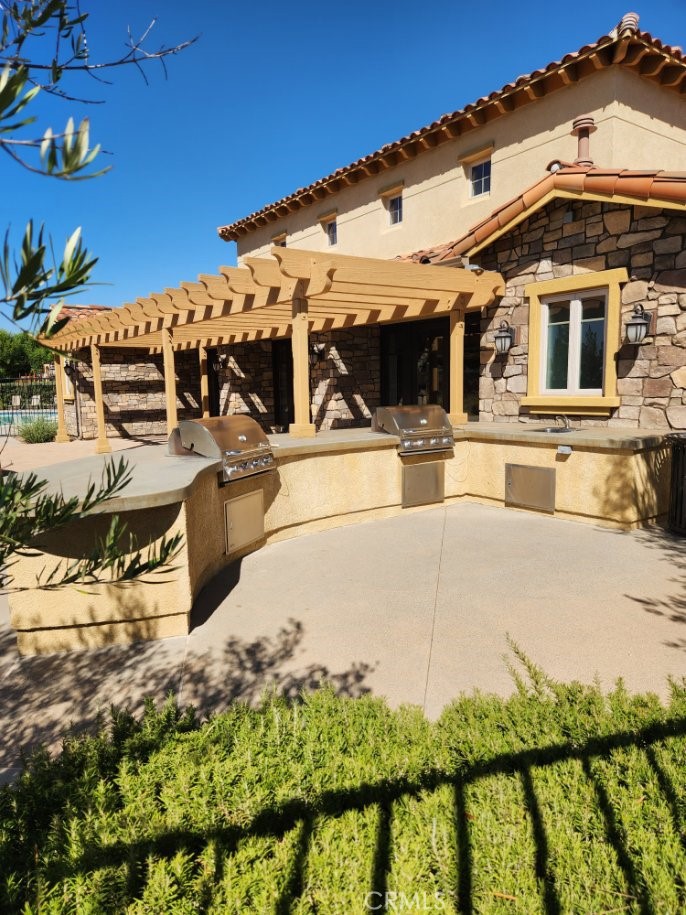HOA BBQ area