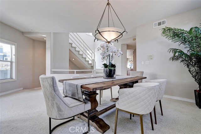 Large dining area