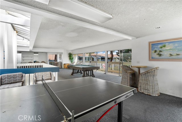 Recreation including ping pong Recreation including ping pong