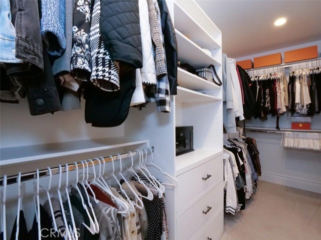 Walk-in Closet in Primary Bedroom