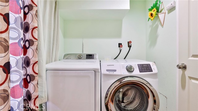 Laundry area.
