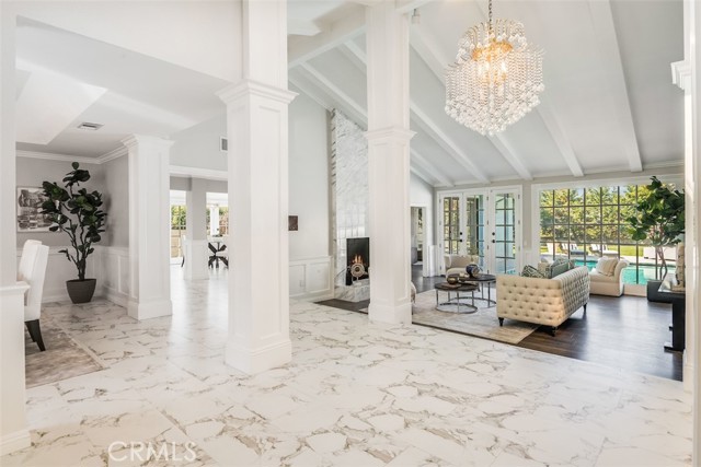 Upon entering home you walk into the formal living room. Dining room to the left.