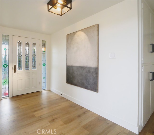 Front entrance into home