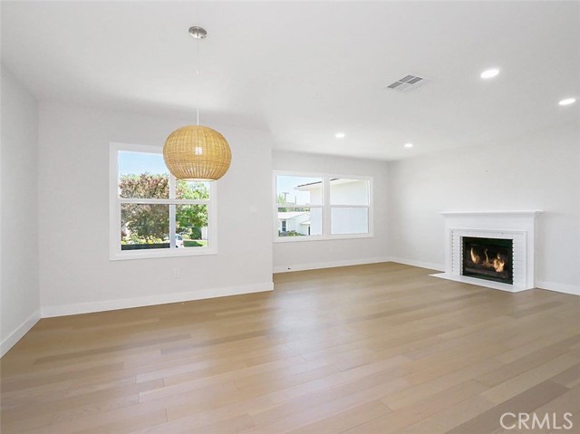 Great room towards living room