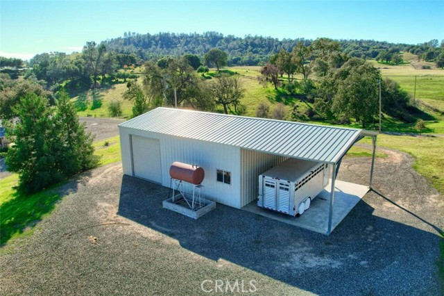 Ag building or shop near the Headquarters home