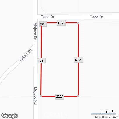 0 Taco Drive, Twentynine Palms, California 92277, ,Land,For Sale,0 Taco Drive,CRGD24024881