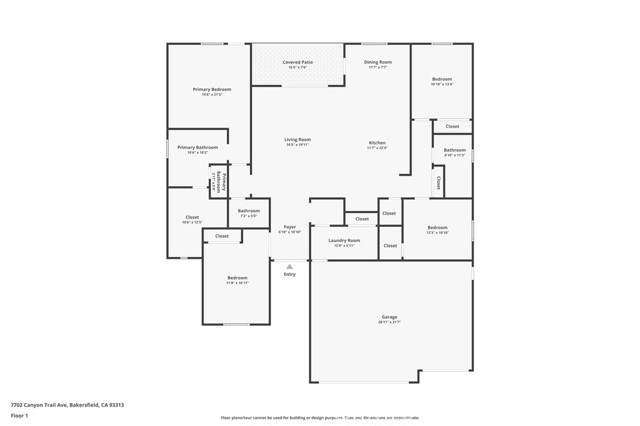 Detail Gallery Image 51 of 51 For 7702 Canyon Trail Ave, Bakersfield,  CA 93313 - 4 Beds | 2/1 Baths