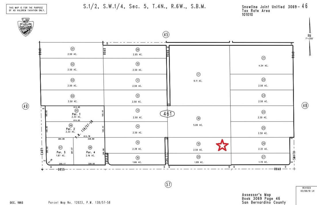 0 Schultz Road, Phelan, California 92371, ,Land,For Sale,0 Schultz Road,CRPW22158837