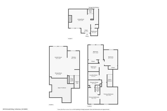 Detail Gallery Image 37 of 37 For 2019 Arnold Way, Fullerton,  CA 92833 - 3 Beds | 2/1 Baths