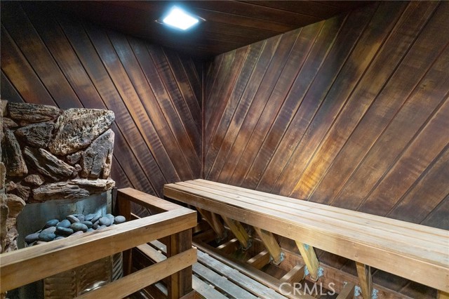 The Clubhouse dry sauna is a community favorite.