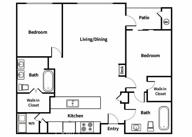 Detail Gallery Image 13 of 18 For 24595 Town Center Dr #3211,  Valencia,  CA 91355 - 2 Beds | 2 Baths