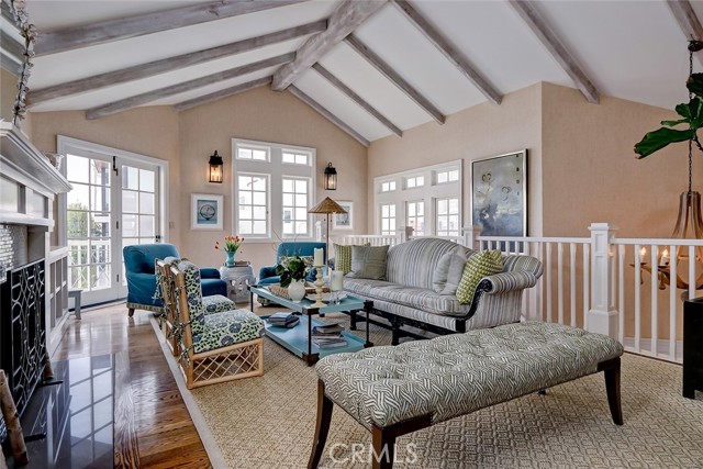 Front Living Room and fireplace