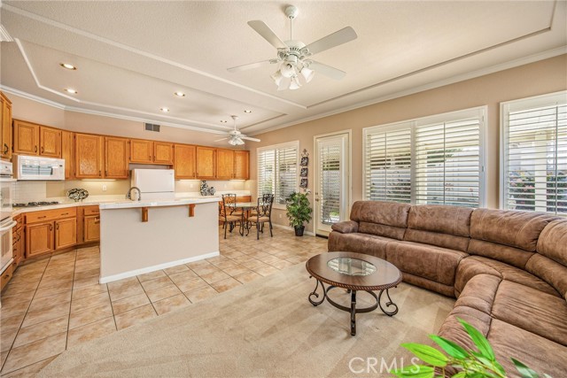Kitchen is open to the Family Room.