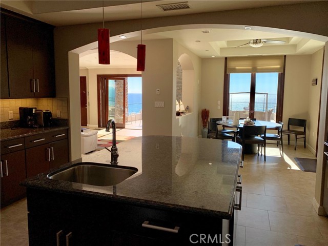 Ocean Views from Kitchen