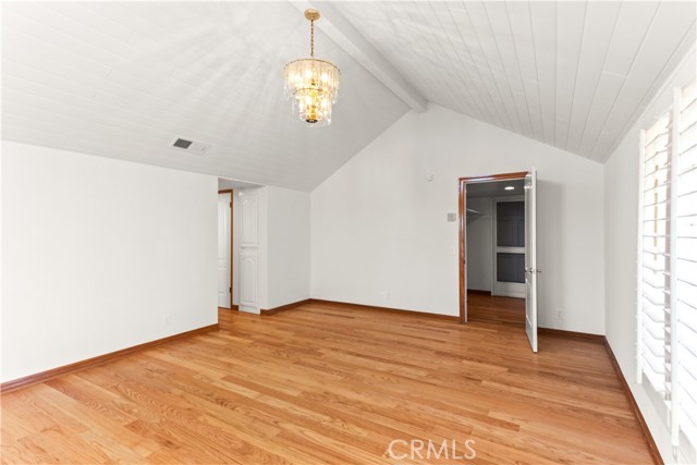 Master Bedroom looking into Walk-In Closet