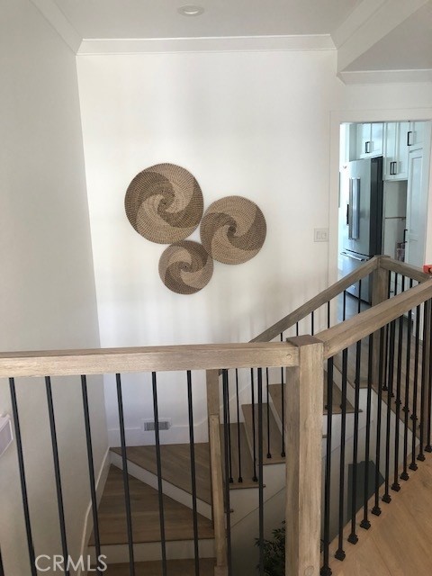 Entry view of stairs