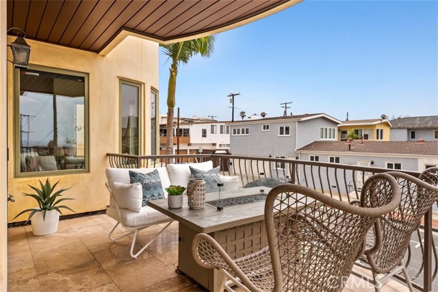 Main level patio perfect for relaxing and enjoying the ocean views!