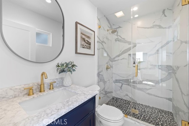 Master bathroom.