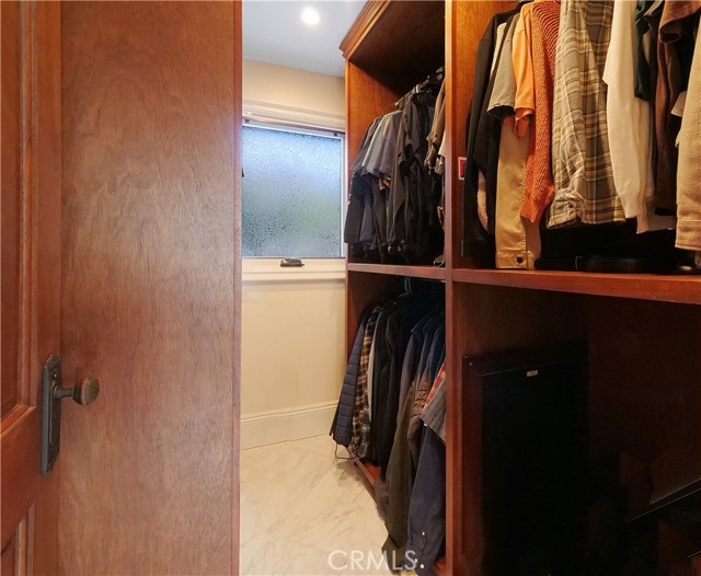 Guest bedroom 1 walk-in closet