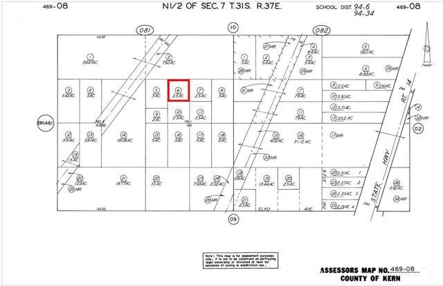 Listing Details for 0 W Midland Trail, Mojave, CA 93501