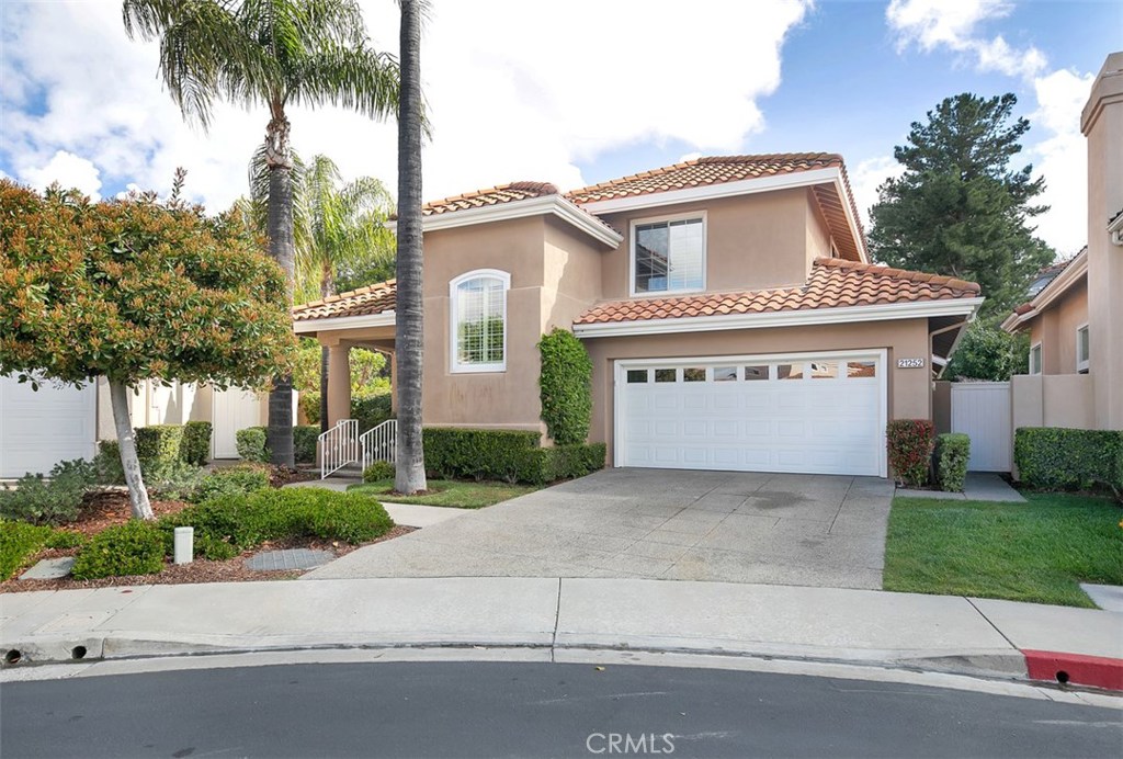 EXQUISITE home located in the upscale senior community, Palmia. This home has recently been completely re-piped with Uponor AquaPEX-Type A piping which carries a 25 year, fully transferable warranty. The re-piping included all new angle stops, supply lines, shut off valves, pressure regulator and a brand new water heater. It has been freshly painted throughout. The living room & dining room combination has plantation shutters and vaulted ceilings. Upgraded kitchen with breakfast nook has newer cabinets, granite counters & stainless steel appliances.The kitchen opens into a bright & cheerful family room with a fireplace and a lovely view of a beautiful backyard. Downstairs master bedroom suite has a walk in cedar lined closet that has been completely customized, the master bath has upgraded cabinets. Downstairs guest bath has upgraded cabinets and granite counter top. Inside laundry room with direct garage access. The garage has plenty of storage  & custom built in cabinets. Upstairs has a large guest bedroom, full bath, plus a nice size office. The large backyard is fabulous, with plenty of room for entertaining, beautifully landscaped & very private. Palmia senior community is second to none including a beautiful club house, swimming pool & spa, fitness room, an 18 hole putting green, tennis, paddle tennis & pickle ball courts, bocce, shuffle board, billiards, library, many clubs, parties, trips and much more.
