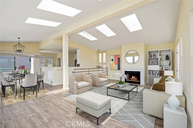 Family room (virtually staged)