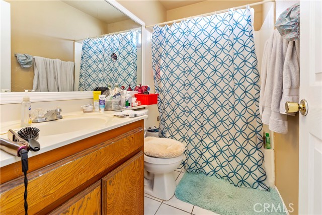 Master Bathroom with Tile Flooring,