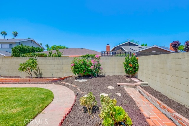 Beautiful spacious backyard