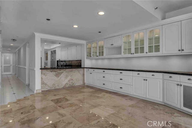 Living Room with Custom Built-ins