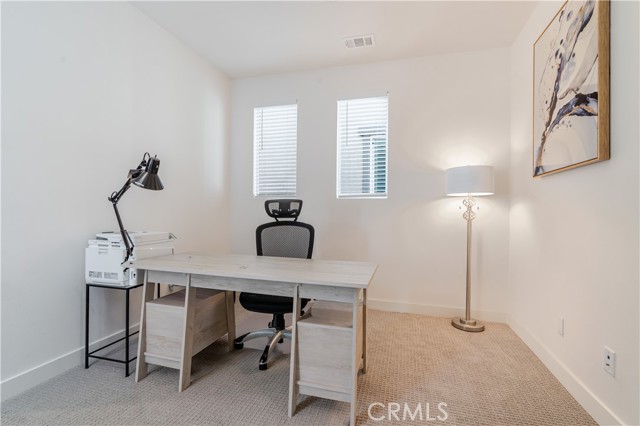 Landing office space on second level