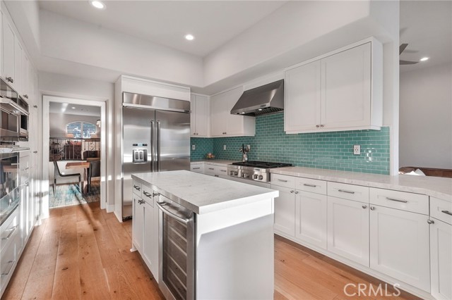 Kitchen - with the formal dining room in the background.