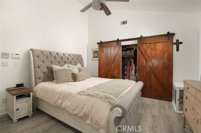 Master Bedroom with walk-in closet