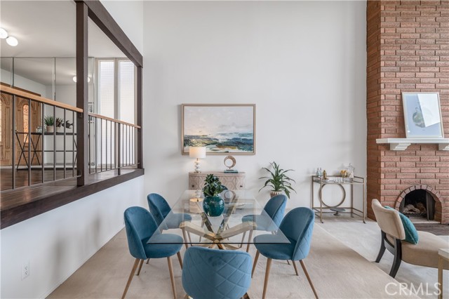 Formal dining area