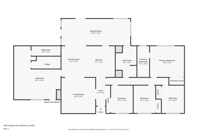 Detail Gallery Image 52 of 52 For 1235 W Cypress, Redlands,  CA 92373 - 5 Beds | 3 Baths