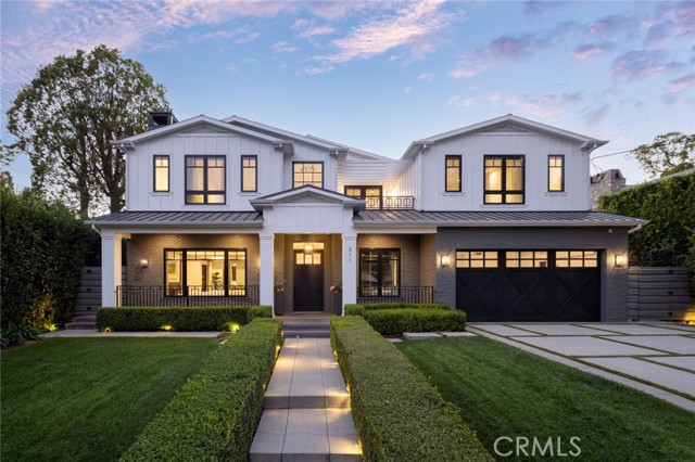 311 N Saltair Avenue Los Angeles, California Luxury and sophistication walking distance to Brentwood Village. This exquisitely appointed Modern Farmhouse offers over 7,800 sqft of living space with 6 bedrooms, 6 bathrooms, and 2 half baths. This home features long plank oak floors, formal entry, formal living, formal dining, formal office, elevator, large gourmet kitchen, breakfast area, all open to the large family room which has floor to ceiling doors that lead you to the manicured private backyard. The second floor offers three en-suite secondary bedrooms and an expansive master suite with private outdoor balcony area, walk-in closet and a spa-like master bath. The lower level has an amazing game room, refrigerated wine room, bar, state-of-the-art movie theater, personal yoga studio, gym or children's den and an abundance of storage. The spectacular grounds feature an outdoor dining loggia, outdoor BBQ kitchen, fire-pit, bar area, pool with waterfall, spa, and expansive lawn. This home is an entertainer's paradise, centrally located, minutes from hiking trails, world class dining and shopping, and all Southern California has to offer. A true retreat in the heart of Brentwood.