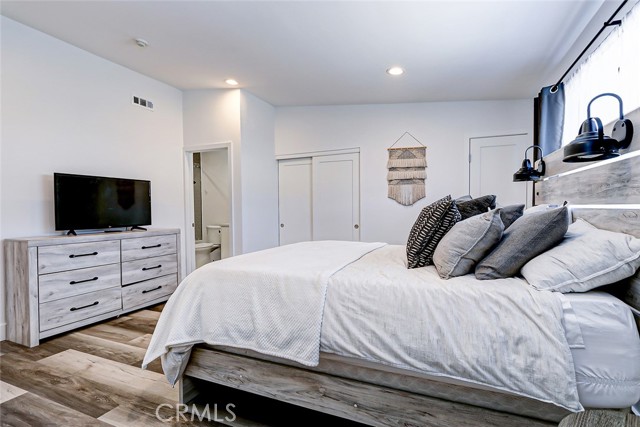 Ample storage in 2nd bedroom