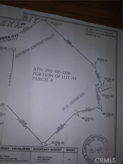 Detail Gallery Image 11 of 19 For 0 00000 Alethea Dr, Sunland,  CA 91040 - – Beds | – Baths