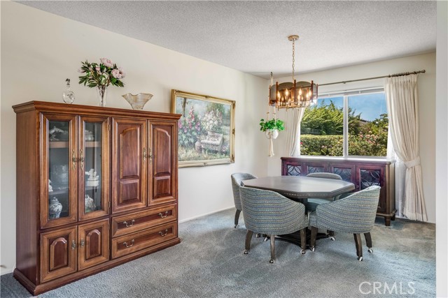 Formal dining area