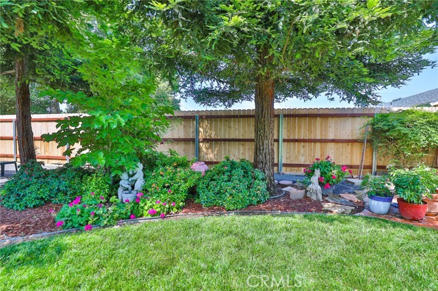 This yard has been lovingly cared for.