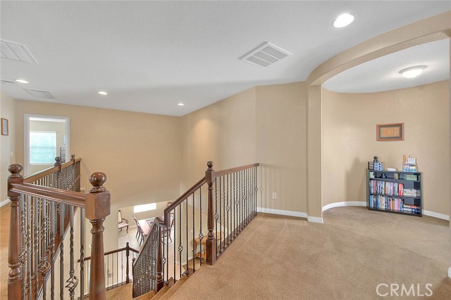 Upstairs bonus space