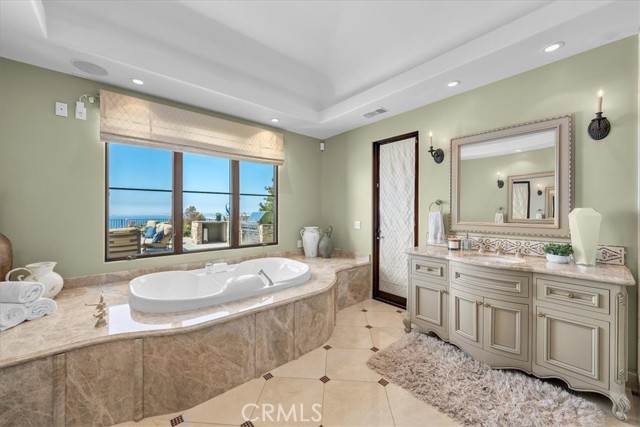 Soak in tub with breathtaking views