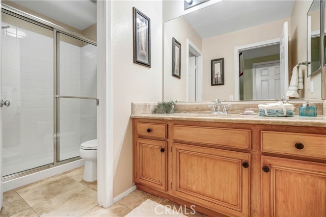 downstairs bathroom with shower