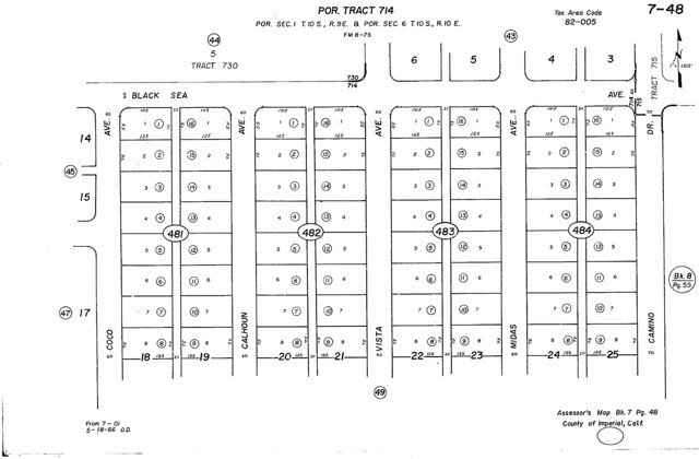 2833 Calhoun Street, Thermal, California 92274, ,Land,For Sale,2833 Calhoun Street,CRIV23176820