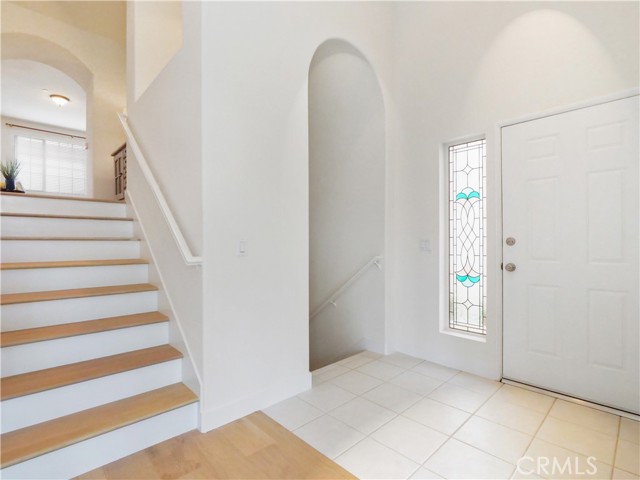 STAIRS AND FOYER