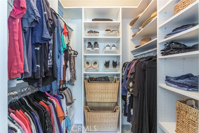 Walk-in Closet in Owner's Suite